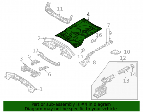 Trunk trough Mazda CX-30 20-21 FWD