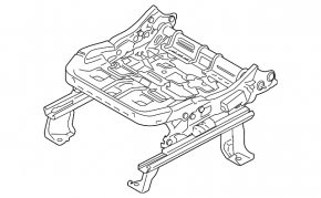 Lincoln MKC 15 driver's seat wiring - without frame