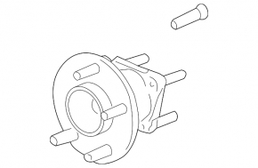 Rear left hub Chevrolet Cruze 16-19