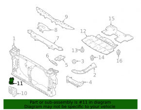 Ambient Air Temperature Sensor Nissan Murano z51 09-14