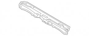 The upper TV bar for a Toyota Sienna 2010 needs straightening.