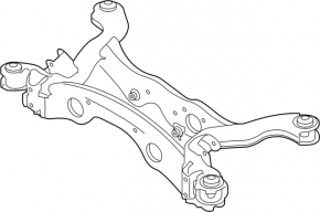 Rear subframe for Infiniti QX30 17-19 AWD