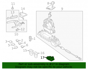 Rear left seat heating button for VW Passat b8 16-19 USA
