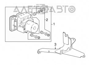 ABS ABS Acura TLX 15-17 2.4 prerest