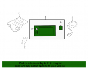 DRL resistor Subaru Legacy 15-19