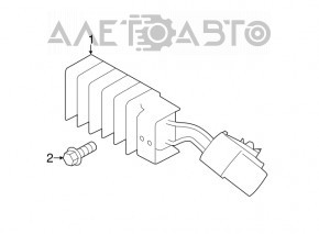 DRL resistor Subaru Legacy 15-19