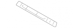 Rear bumper mount right Hyundai Veloster 12-17