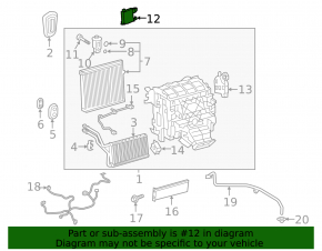 AMPLIFIER ASSY, AIR CONDITIONER Toyota Rav4 19-