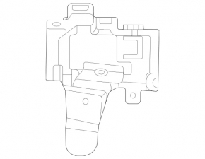 Blind Spot Sensor Bracket (BSM), Left, Mercedes X247 GLB 20-26