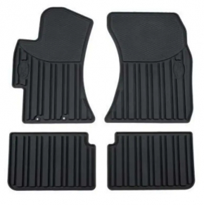Set of floor mats for Subaru Forester 14-18 SJ rubber