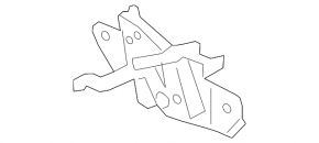 Mazda CX-5 hood lock 13-16