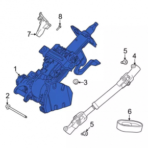 Steering column EUR Ford Mustang Mach-E 21-23