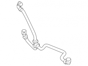 Coolant hose for BMW 5 G30 17-23 2.0T, 530e hybrid