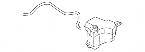 Cooling expansion tank Nissan Murano z50 03-08