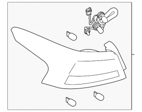Nissan Altima 19-24 Left Outer Wing Light