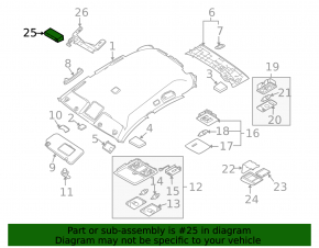 Lane Keeping Camera Infiniti FX35 FX45 03-08