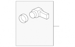 Volvo XC60 10-16 Rear Bumper Parking Sensor