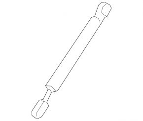 Left hood shock absorber for BMW 5 G30 17-23