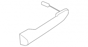 Left Trunk Door Handle Mini Cooper Clubman R55 07-14