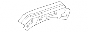 Left fender apron inner panel for Toyota Rav4 19-25