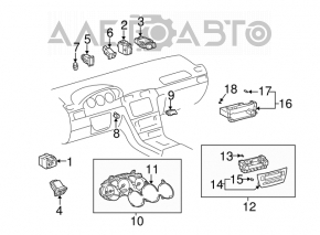 Lexus ES330 05-06 Climate Control