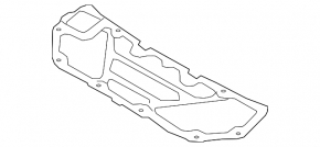 Nissan Murano Z51 09-14 Hood Insulation