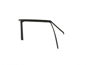 Door-glass molding, center front right, Jeep Renegade 15-23
