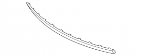 Hyundai Sonata 11-13 front bumper lip