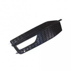 Front bumper grille left Audi A4 B8 13-16 rest, S line, missing fragment