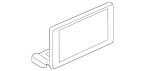 Monitor, display, navigation Audi A4 B9 20-25 10.1"