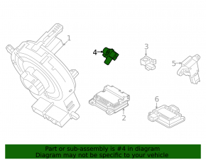 Airbag sensor side left Hyundai Santa Fe 19-23