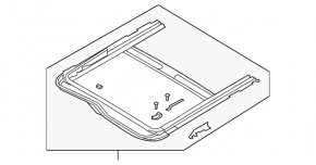 Sunroof mechanism Mazda CX-7 06-09
