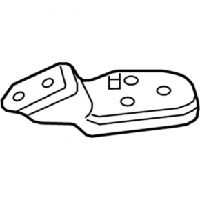 Rear subframe burr front right Ford Mustang mk6 15-