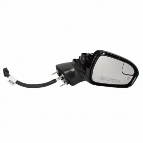 Side mirror right complete Ford Fusion mk5 13- 3 pins, black