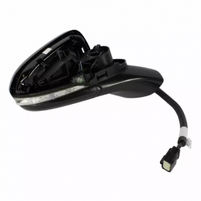 Side mirror right complete Ford Fusion mk5 13- 3 pins, black
