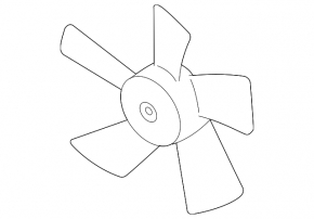 Left cooling fan Mitsubishi Outlander 2008-2013 2.4, 3.0
