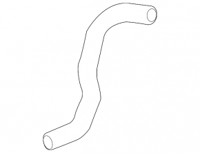 Lower cooling hose for Lexus IS250 14-18