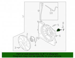 Cooling system resistor Hyundai Kona 18-23 2.0