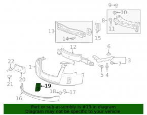 Right fog light frame GMC Terrain 10-15 prerest