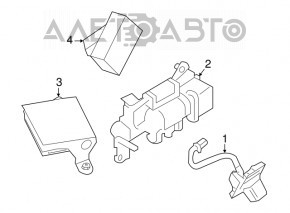 Nissan Altima Relay Box 13-15
