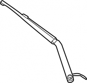 Left wiper arm Infiniti FX35 FX45 03-08
