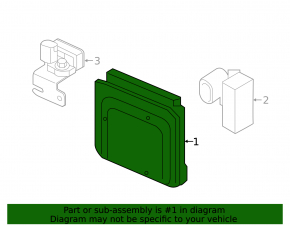 SUSPENSION CHASSIS CONTROL MODULE UNIT Volvo XC60 18-25