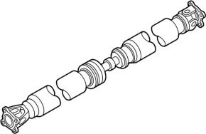 Drive shaft driveshaft Nissan Pathfinder 13-20
