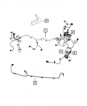 Relay block underhood Jeep Compass 11-16 front left corner