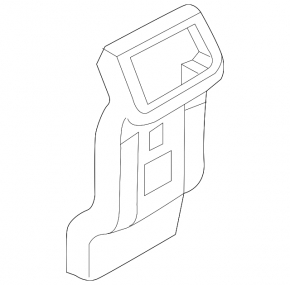Rear center console trim for Mitsubishi Outlander 19-19