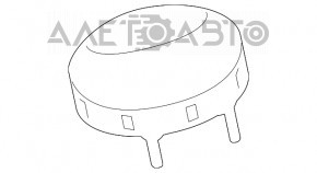 Front right shock absorber cup plug Audi Q8 19-