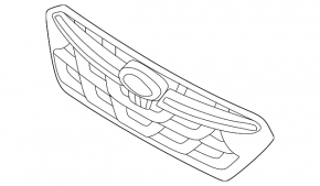 Radiator grill grill Subaru XV Crosstrek 21-23