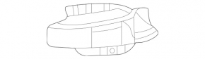Spring support rear left lower Mercedes W167 GLE 350 450 20-23