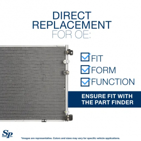 Air conditioning radiator condenser Mercedes CLS-class C218 12-15