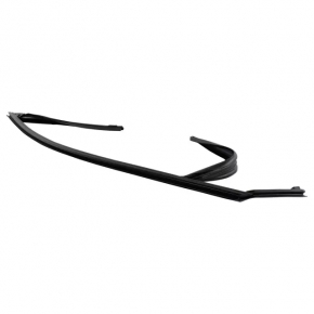 Upper door molding front left Ford Edge 15- matte with glass seal